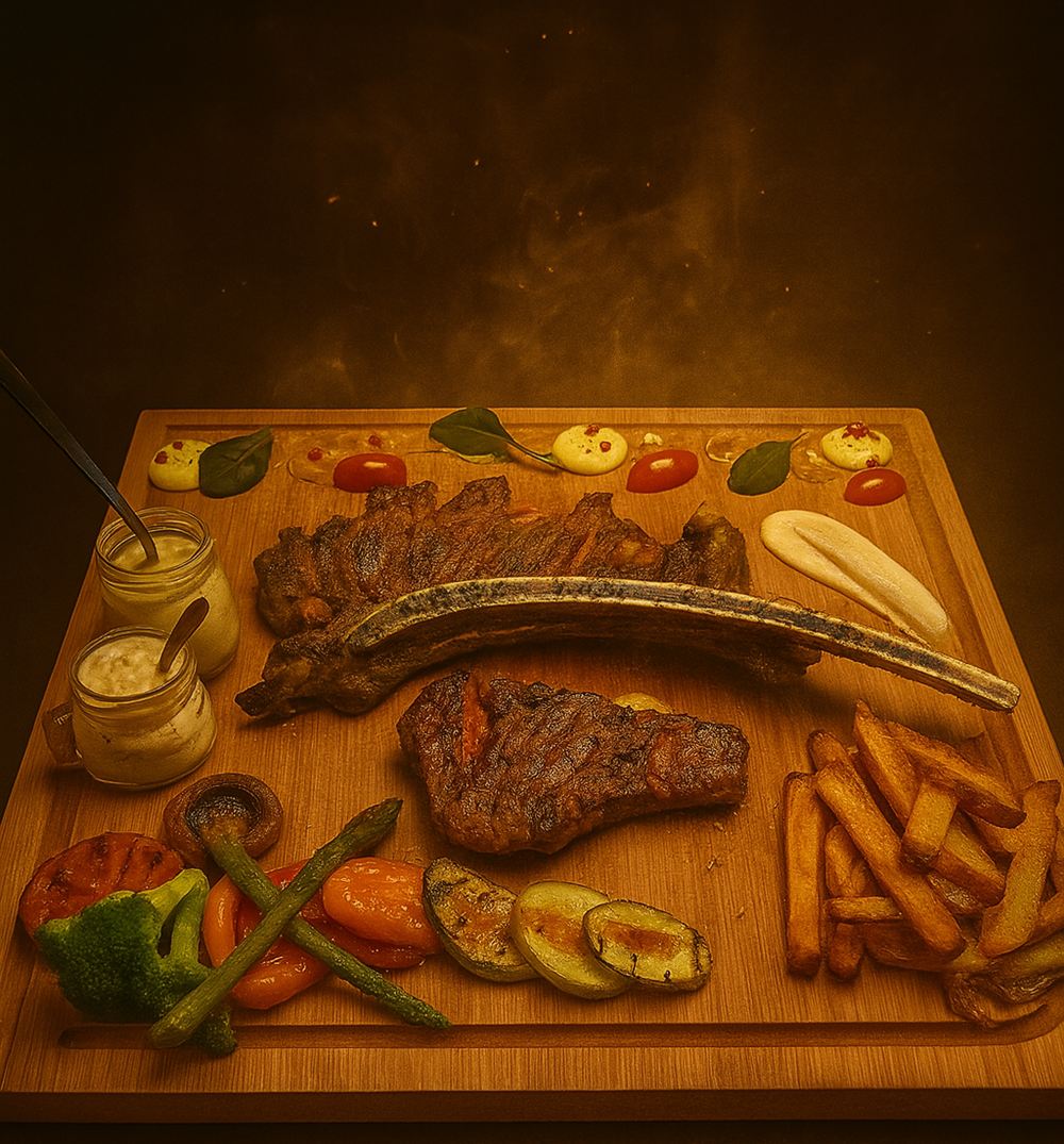 Tomahawk Tasting Board