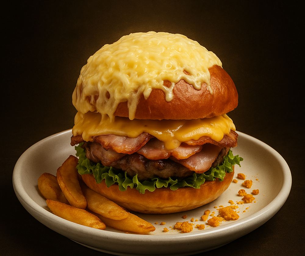Shredded Cheese Burger